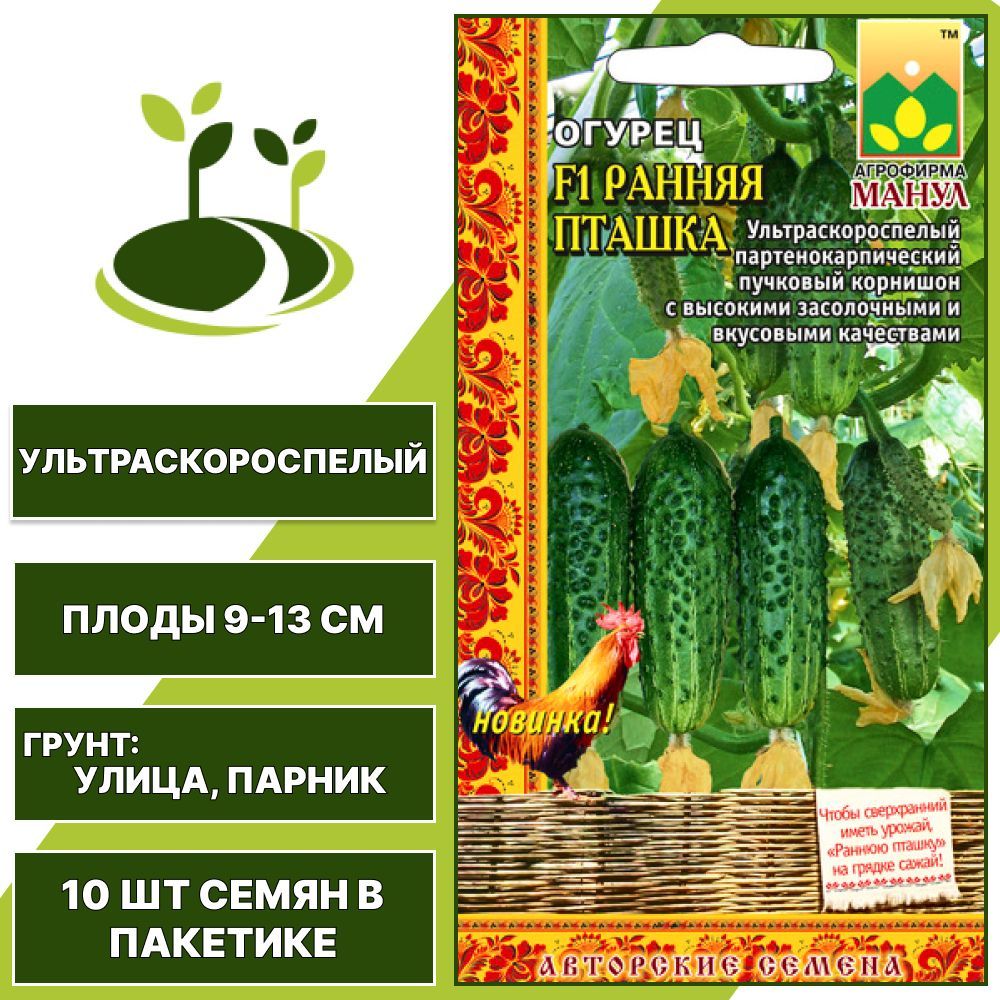Семена Огурец Ранняя пташка